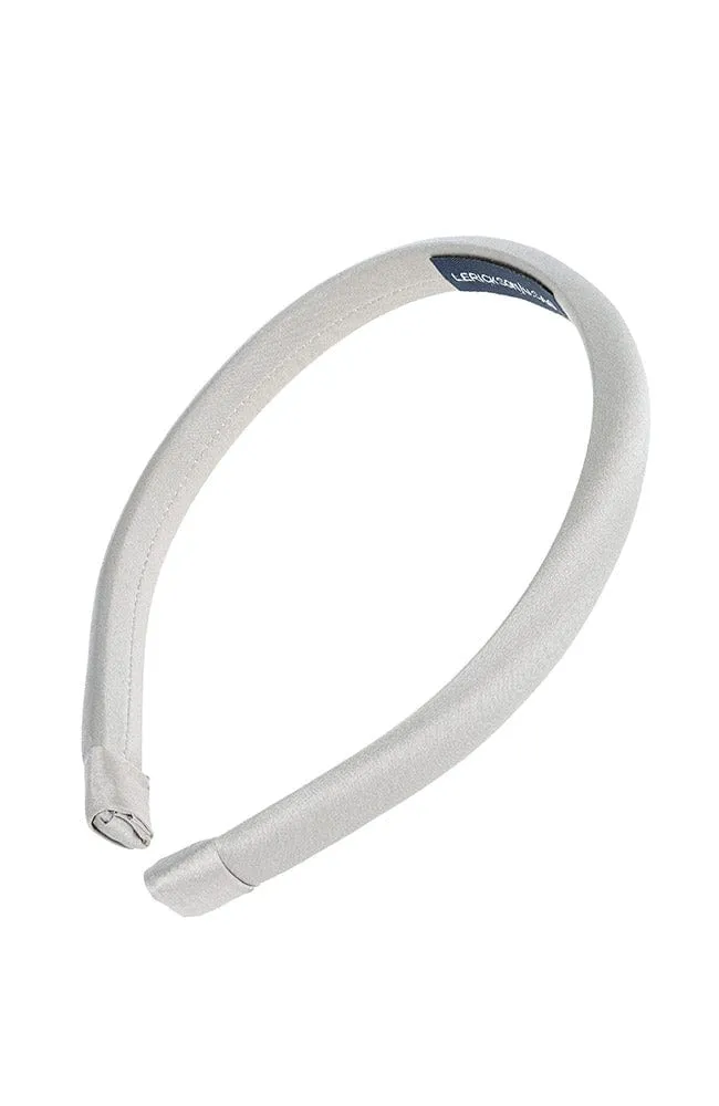 1/2" Padded Headband - Silk Charmeuse