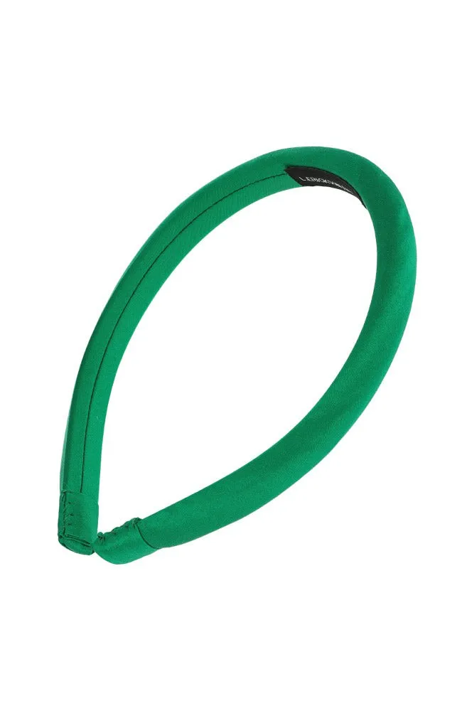 1/2" Padded Headband - Silk Charmeuse