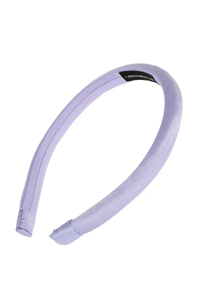 1/2" Padded Headband - Silk Charmeuse