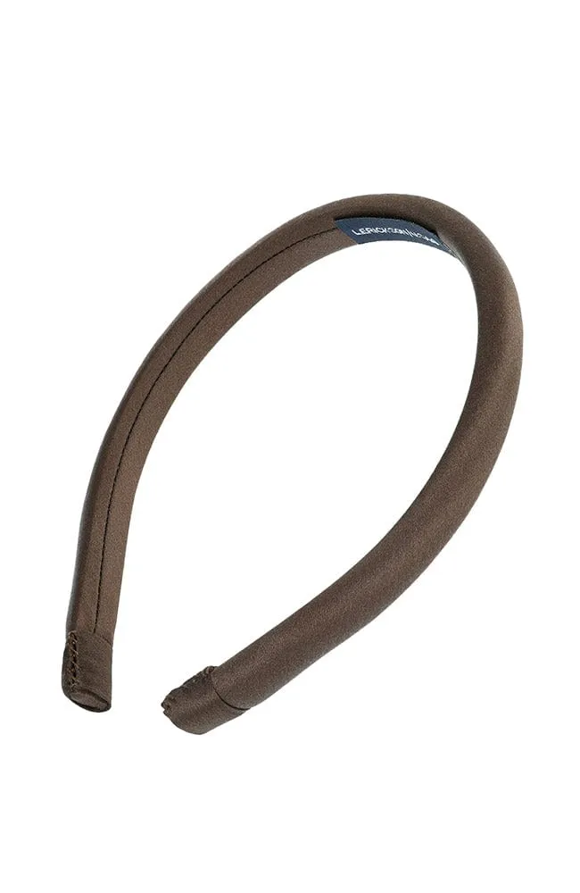 1/2" Padded Headband - Silk Charmeuse