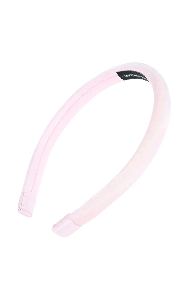 1/2" Padded Headband - Silk Charmeuse