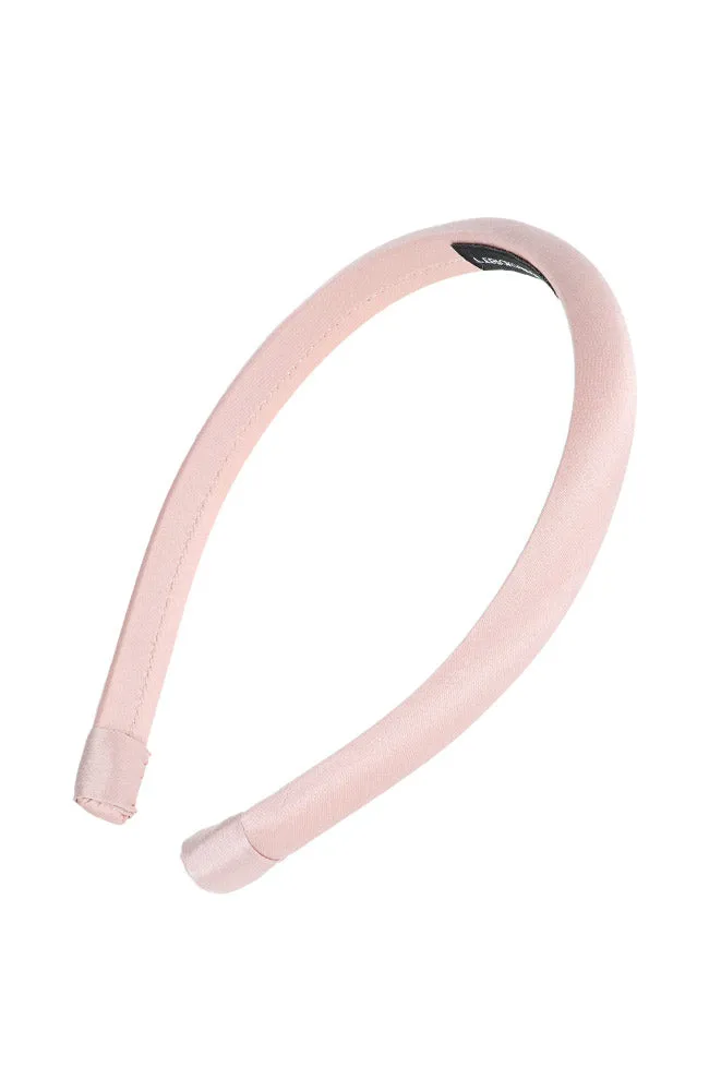 1/2" Padded Headband - Silk Charmeuse
