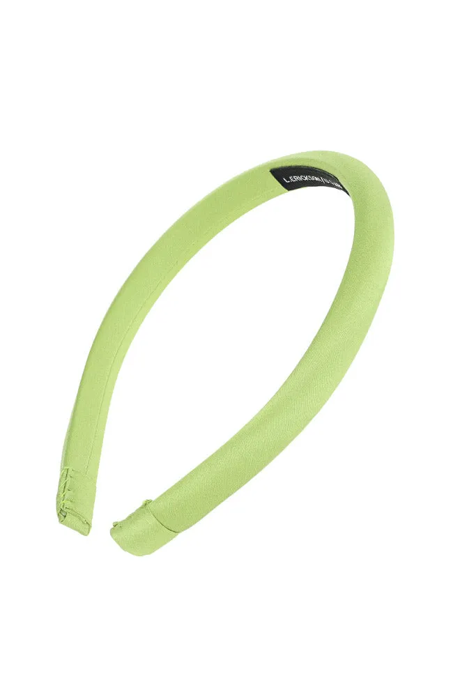 1/2" Padded Headband - Silk Charmeuse