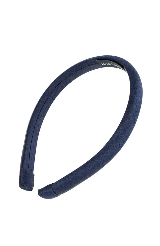 1/2" Padded Headband - Silk Charmeuse