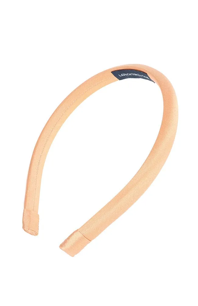 1/2" Padded Headband - Silk Charmeuse