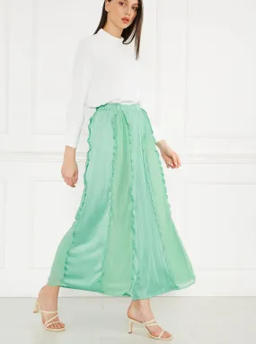2004021- High Waist Plisse Pants