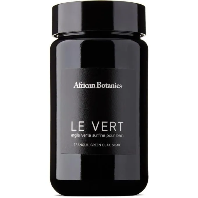African Botanics Le Vert Tranquil Green Clay Bath Soak, 17.7 oz