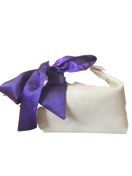 Alterna Caviar Canvas Bag & Scarf