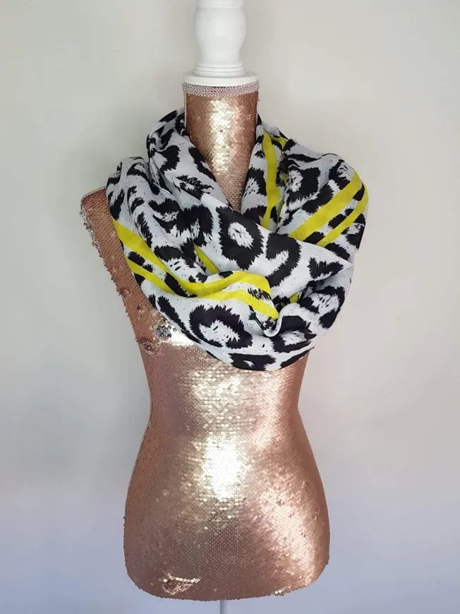 Animal print scarf