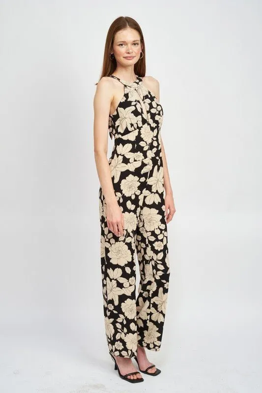 Audrey Floral Jumpsuit