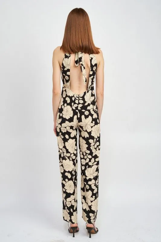 Audrey Floral Jumpsuit