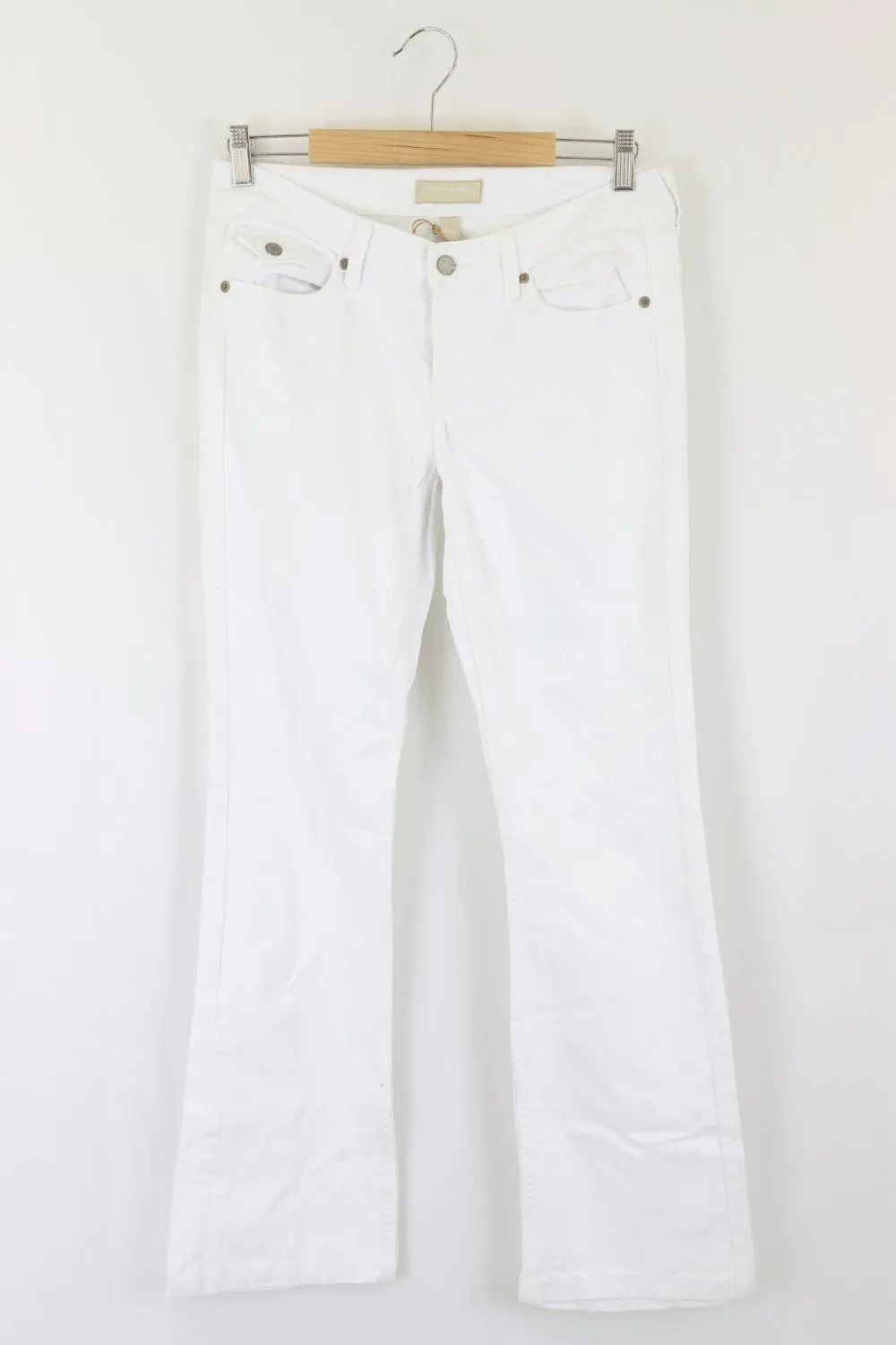 Banana Republic White Jeans 4