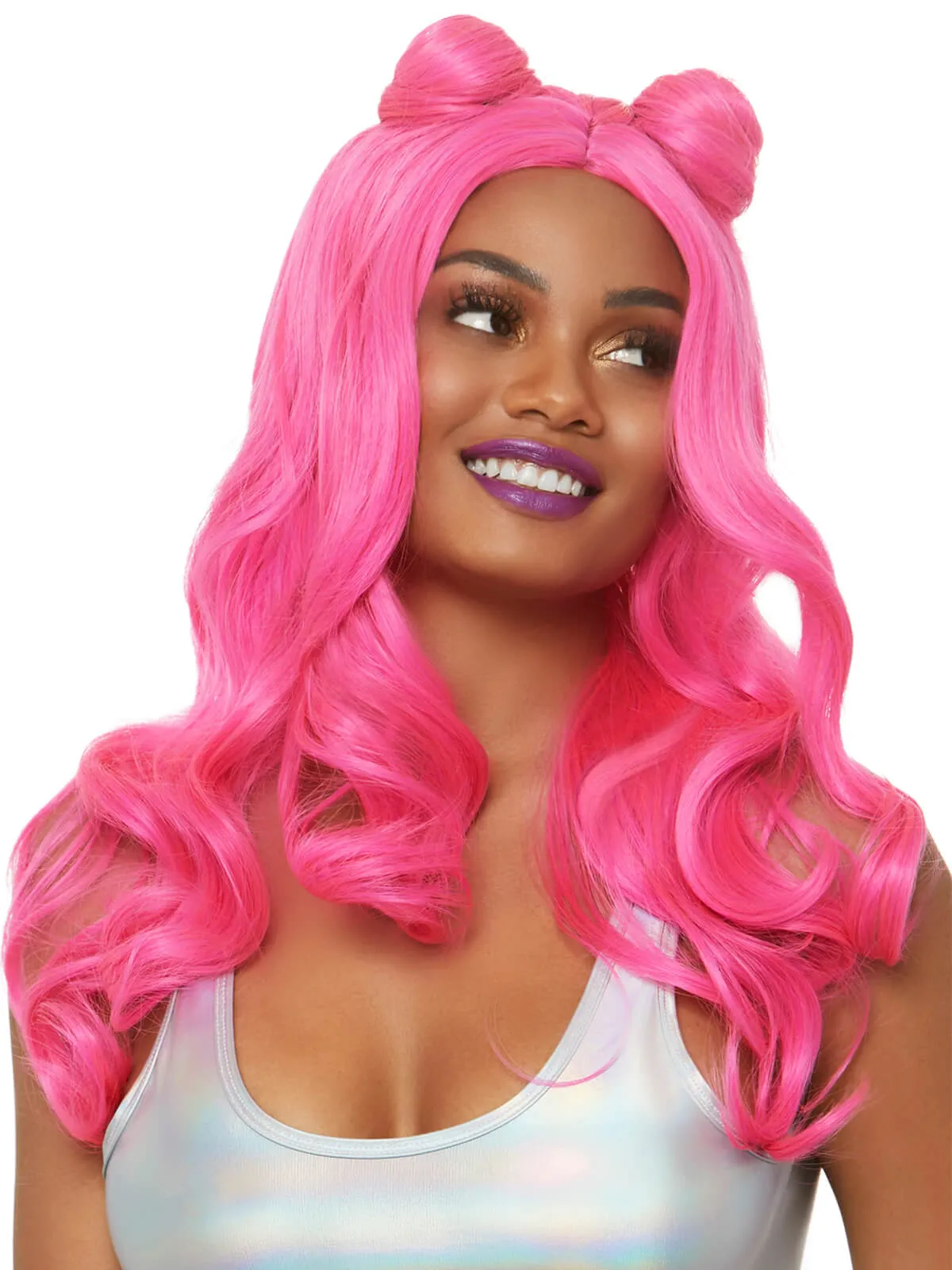 Beachy waves long wig