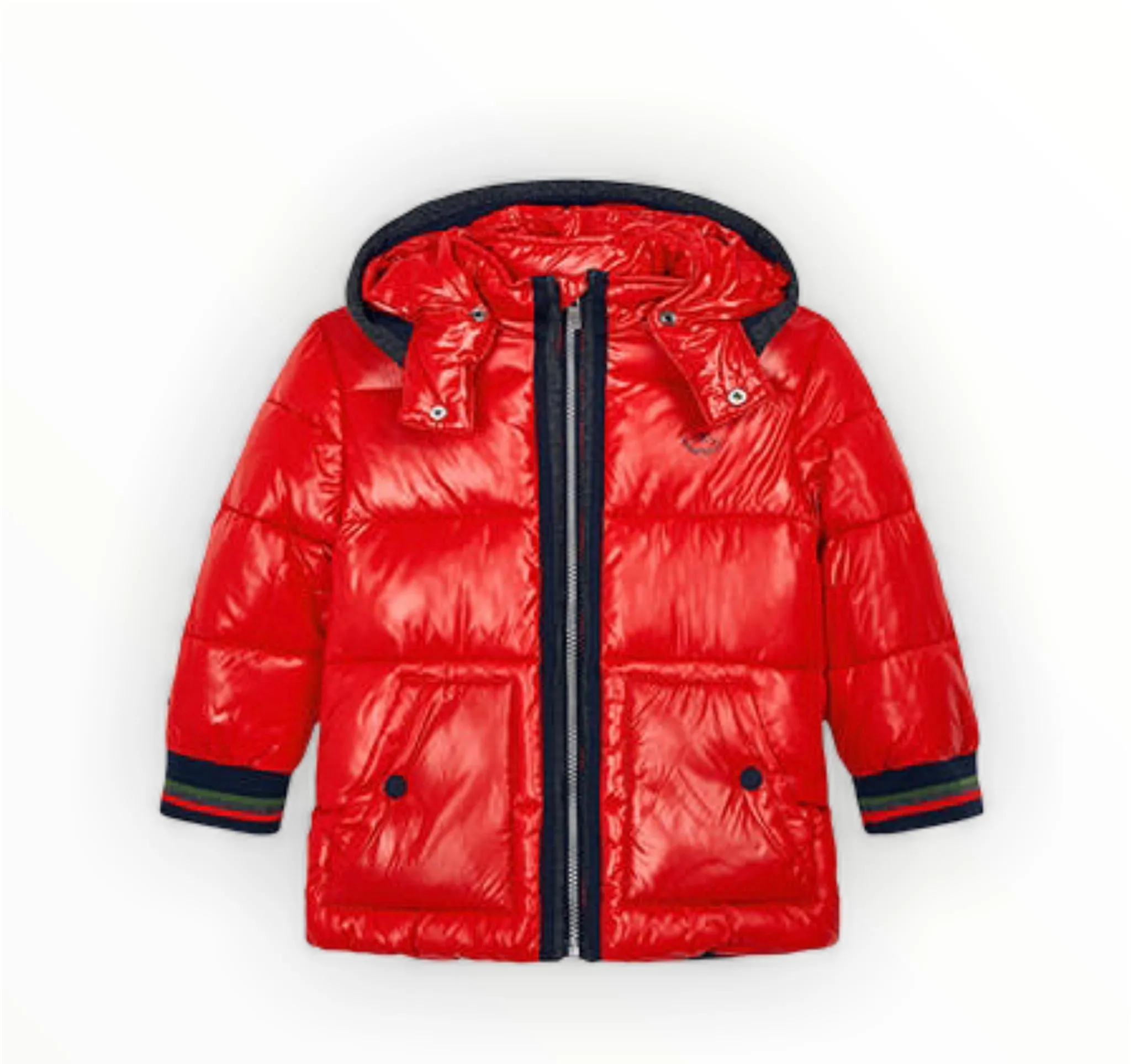 Boys Colour Strip Coat