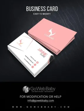 Business Card For Women's Fashion Store