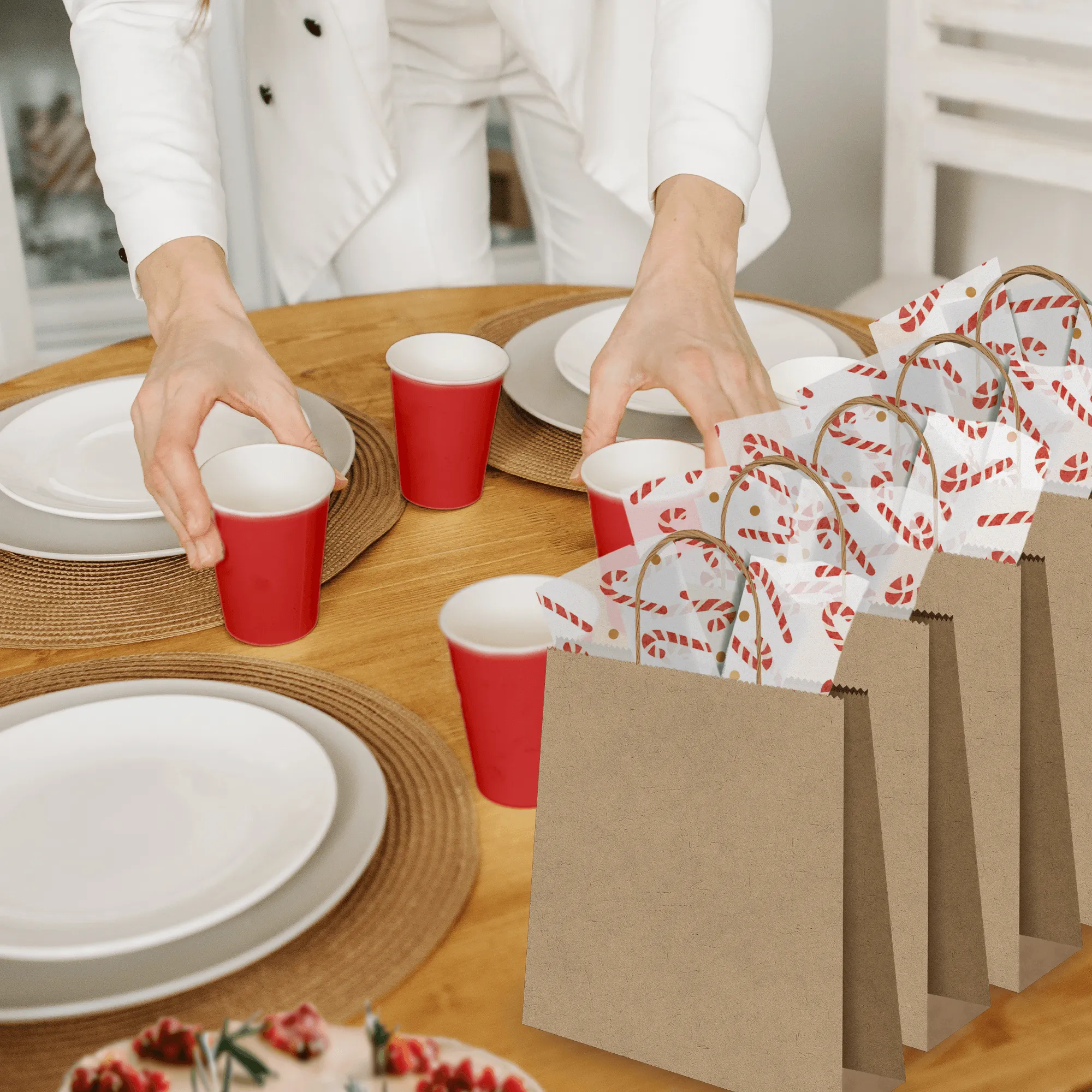 Candy Cane Tissue Paper