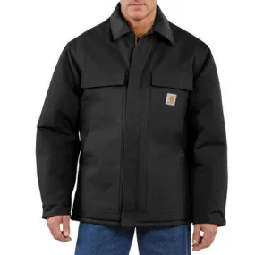 Carhartt X-Large Tall Black Arctic Quilt-Lined 12 Ounce Cotton Duck Traditional Coat
