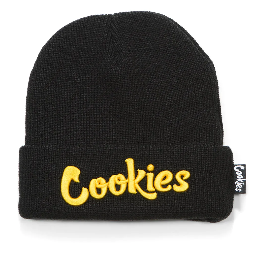 Cookies Original Logo Black Beanie ( 4 colors)