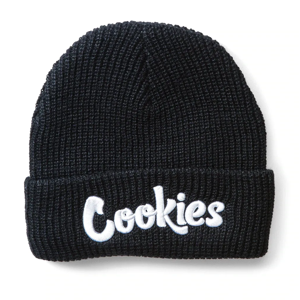 Cookies Original Logo Black Beanie ( 4 colors)