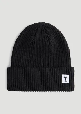 Cotton Beanie in Black
