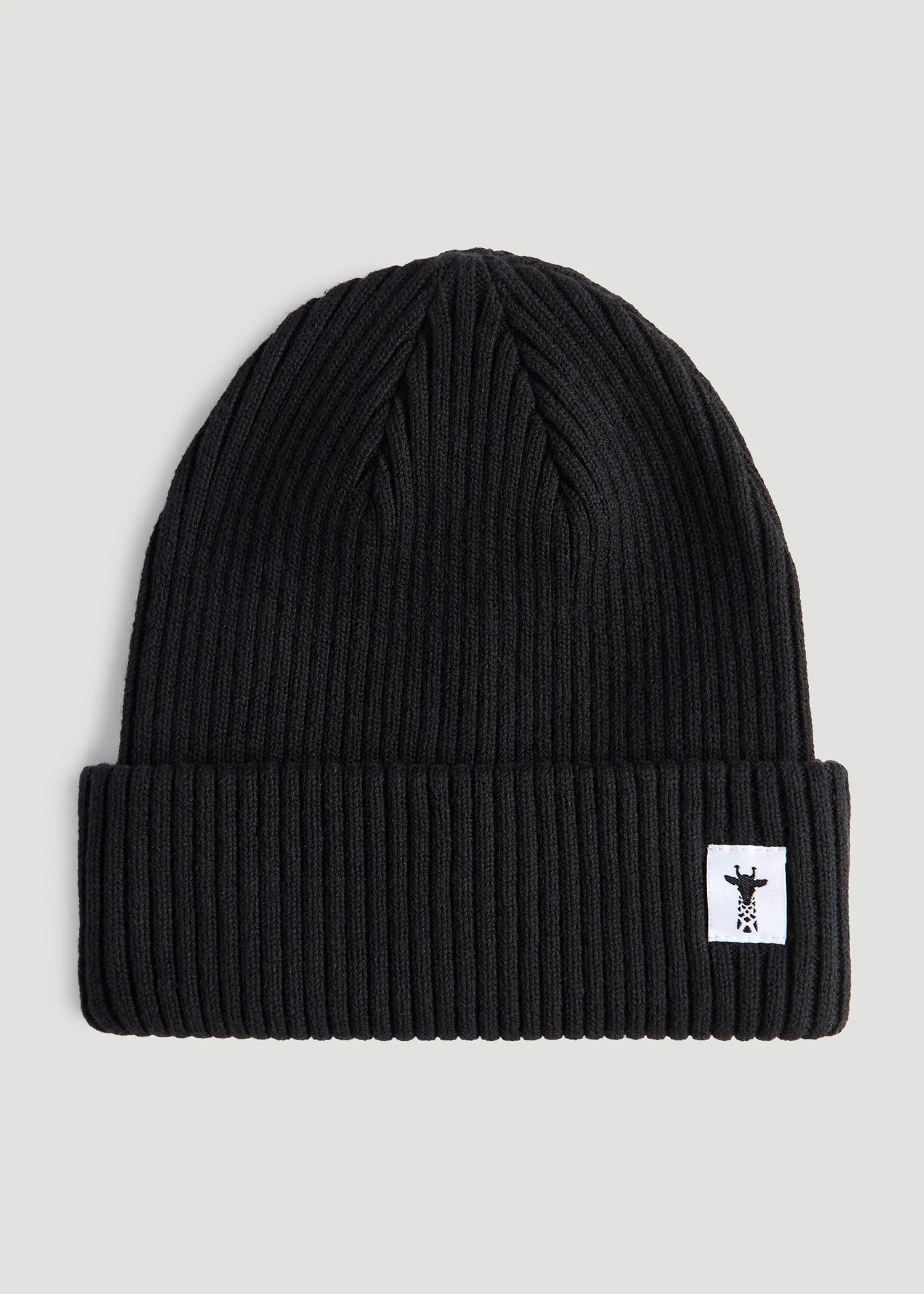 Cotton Beanie in Black