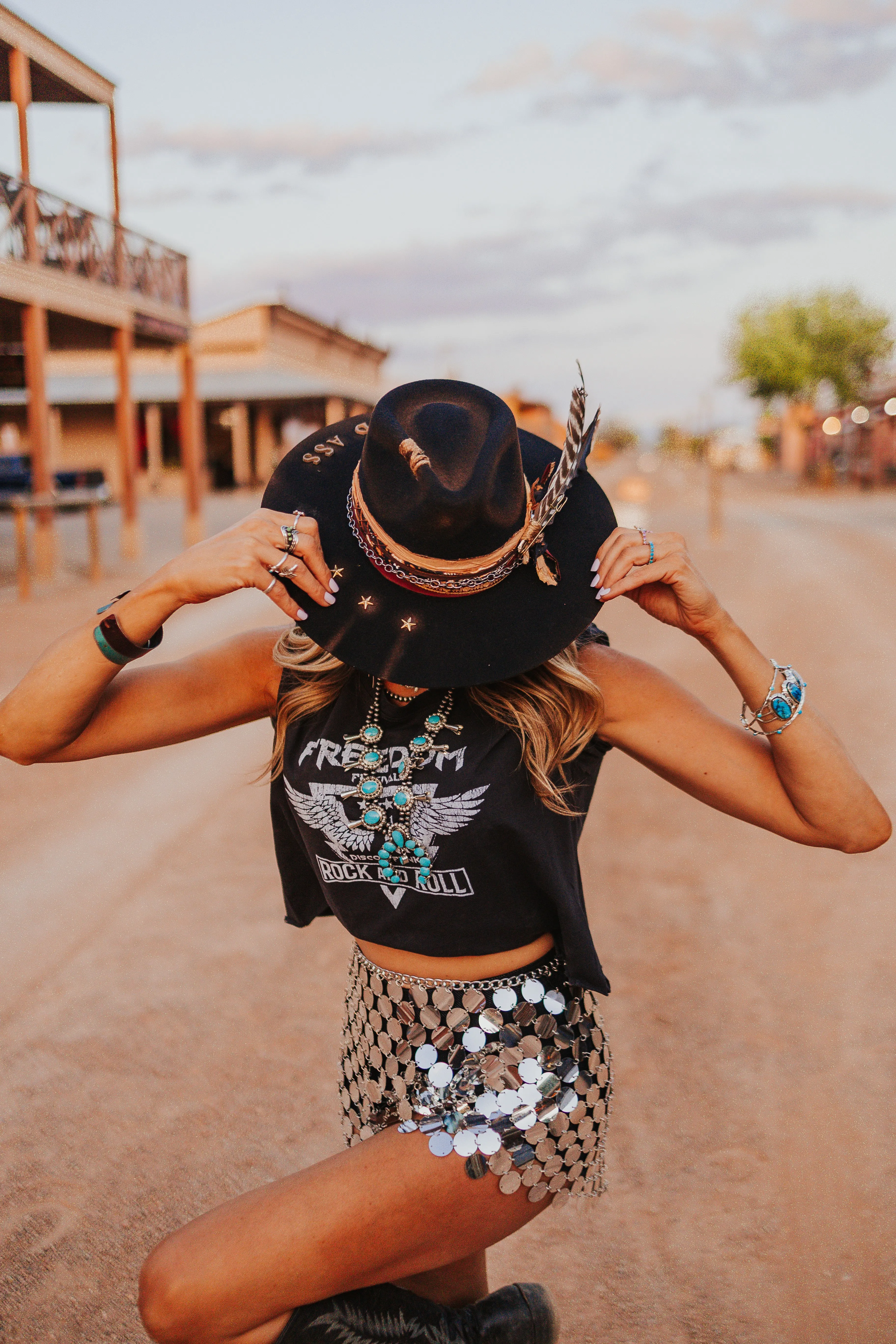Customized Western Fashion Hat - Bad Ass