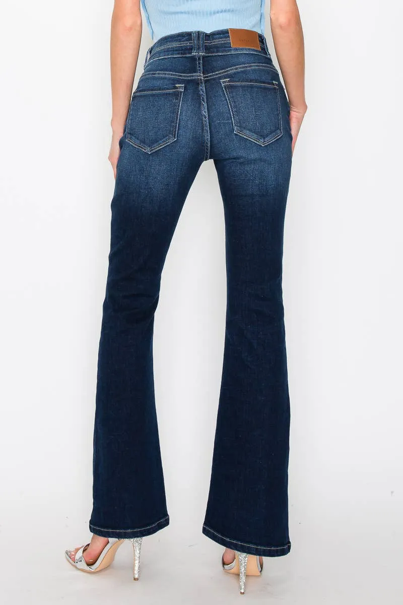 DOUBLE WAIST BOOTCUT
