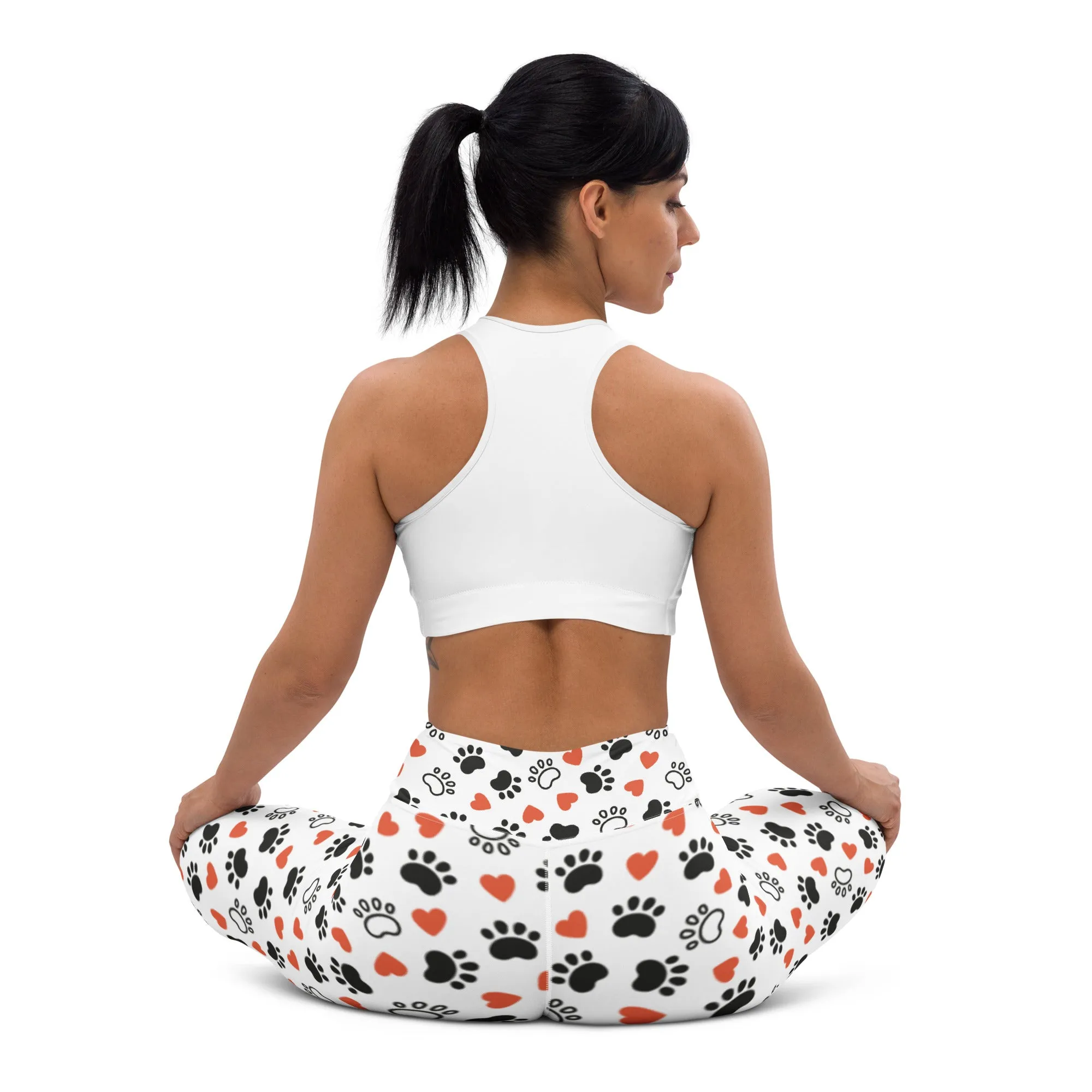 Dow Paw love Yoga Leggings