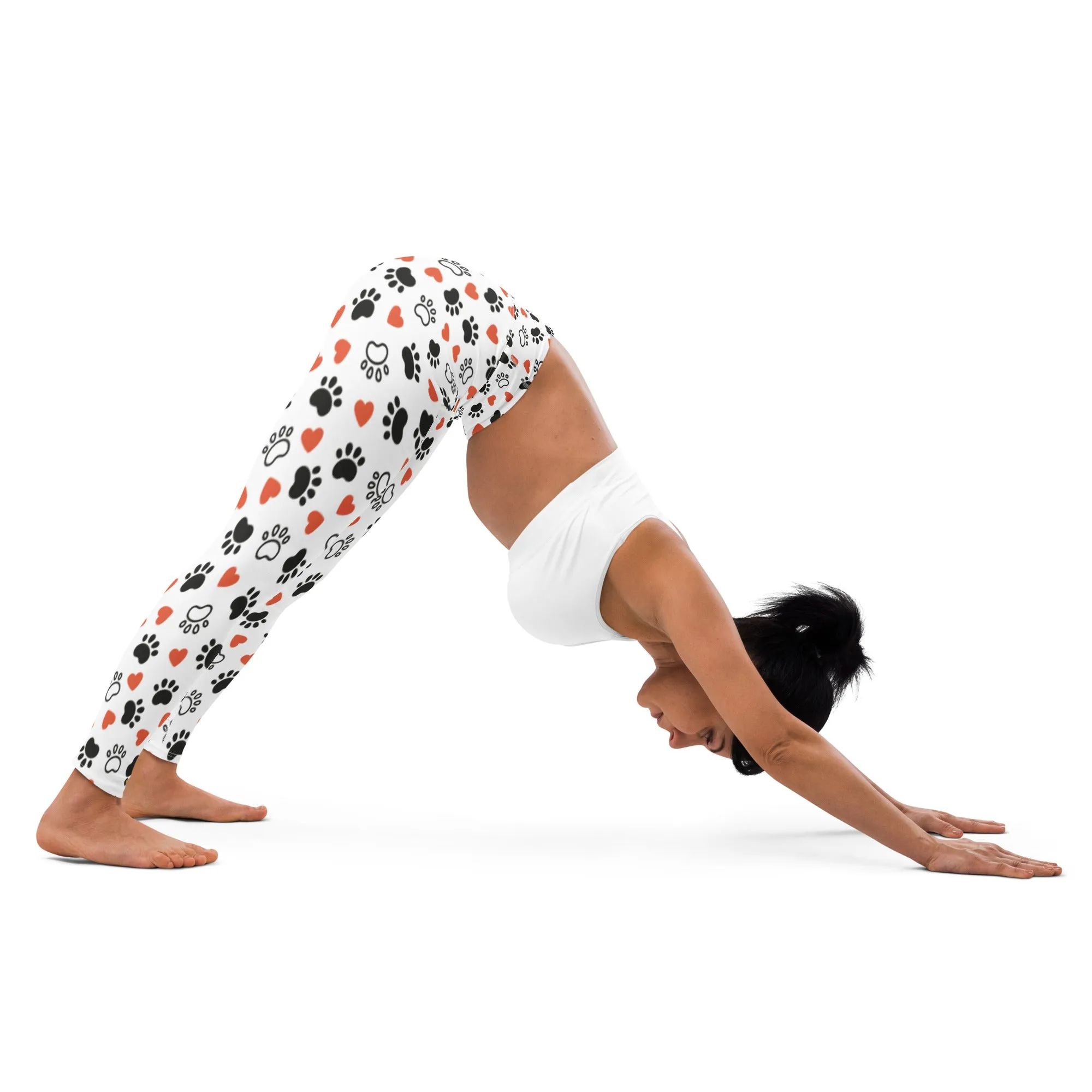 Dow Paw love Yoga Leggings