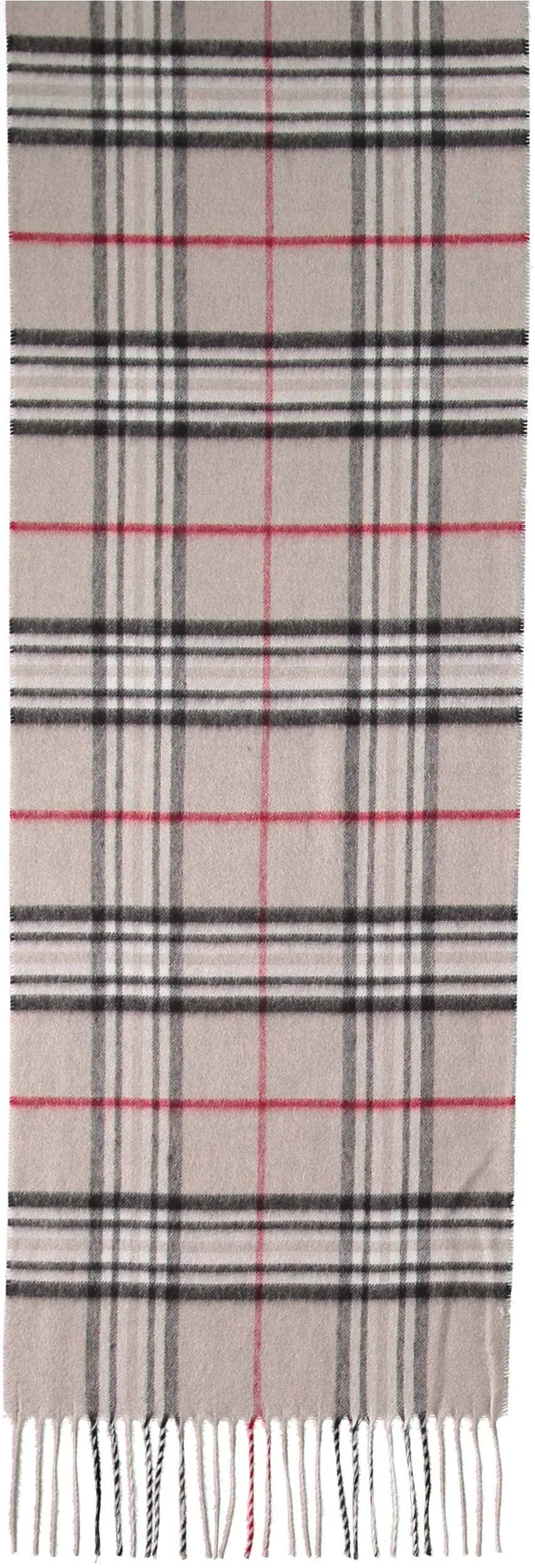 FRAAS - The Scarf Company - FRAAS Plaid Cashmink® Scarf: Light rose