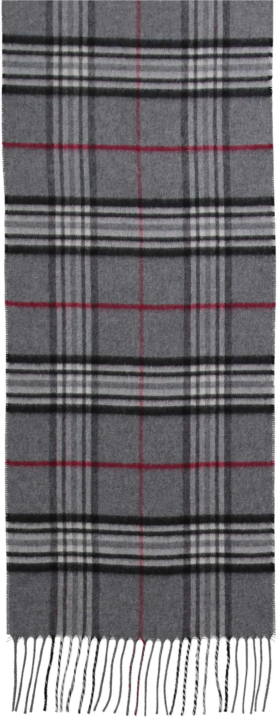 FRAAS - The Scarf Company - FRAAS Plaid Cashmink® Scarf: Light rose