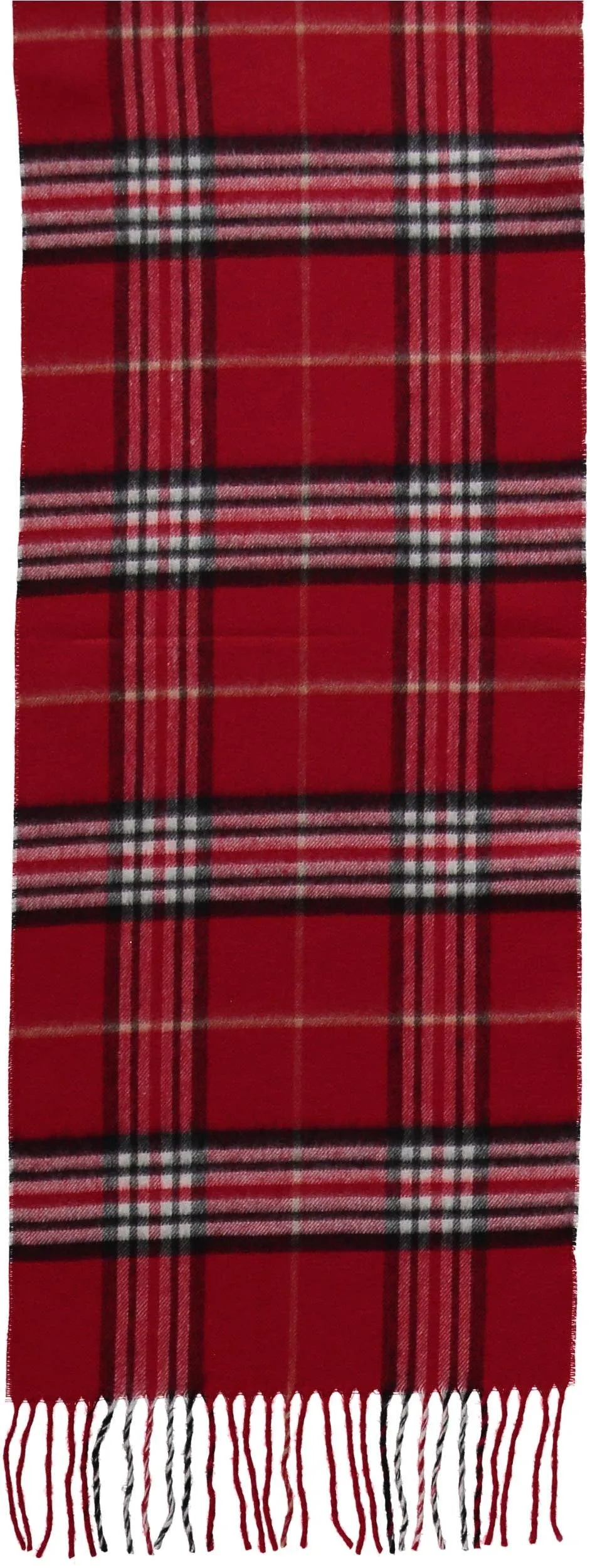 FRAAS - The Scarf Company - FRAAS Plaid Cashmink® Scarf: Light rose