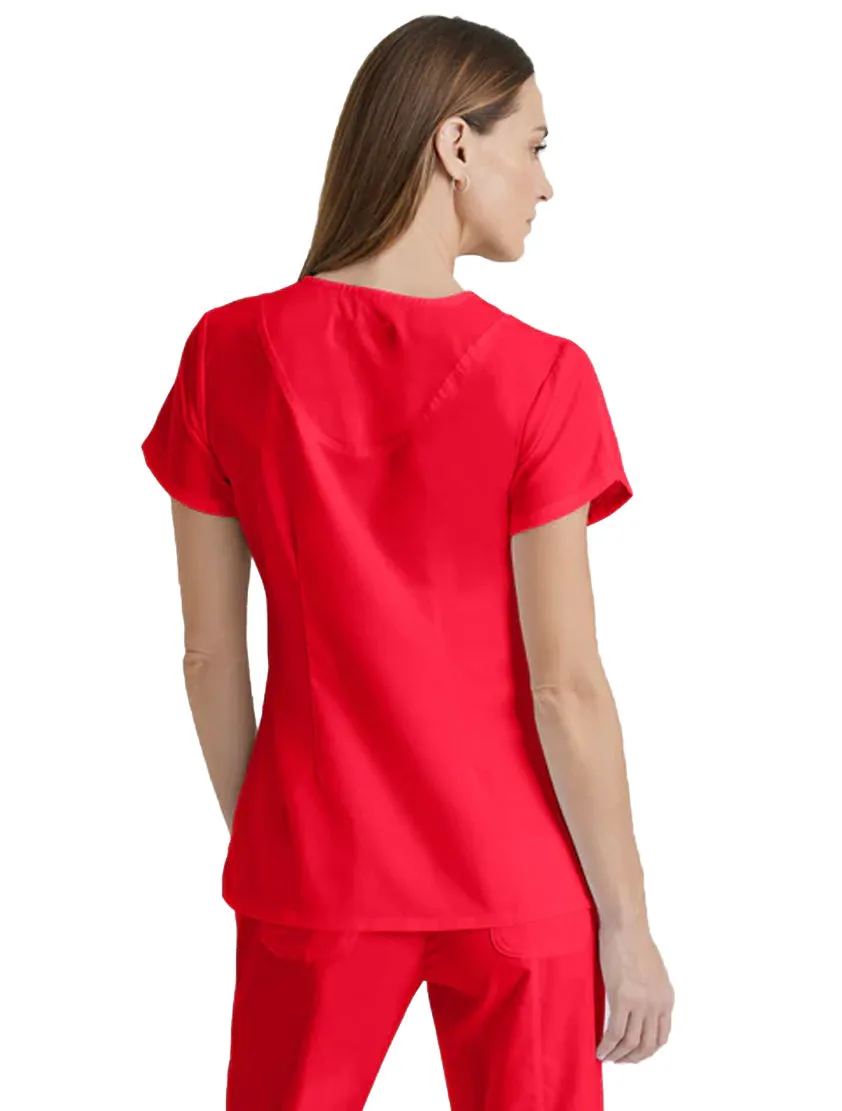 Grey's Anatomy™ by Barco Cora 4-Pocket Scrub Top-Extra LG