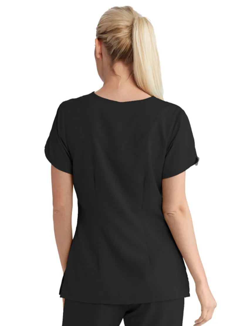 Grey's Anatomy™ by Barco Cora 4-Pocket Scrub Top-Extra LG