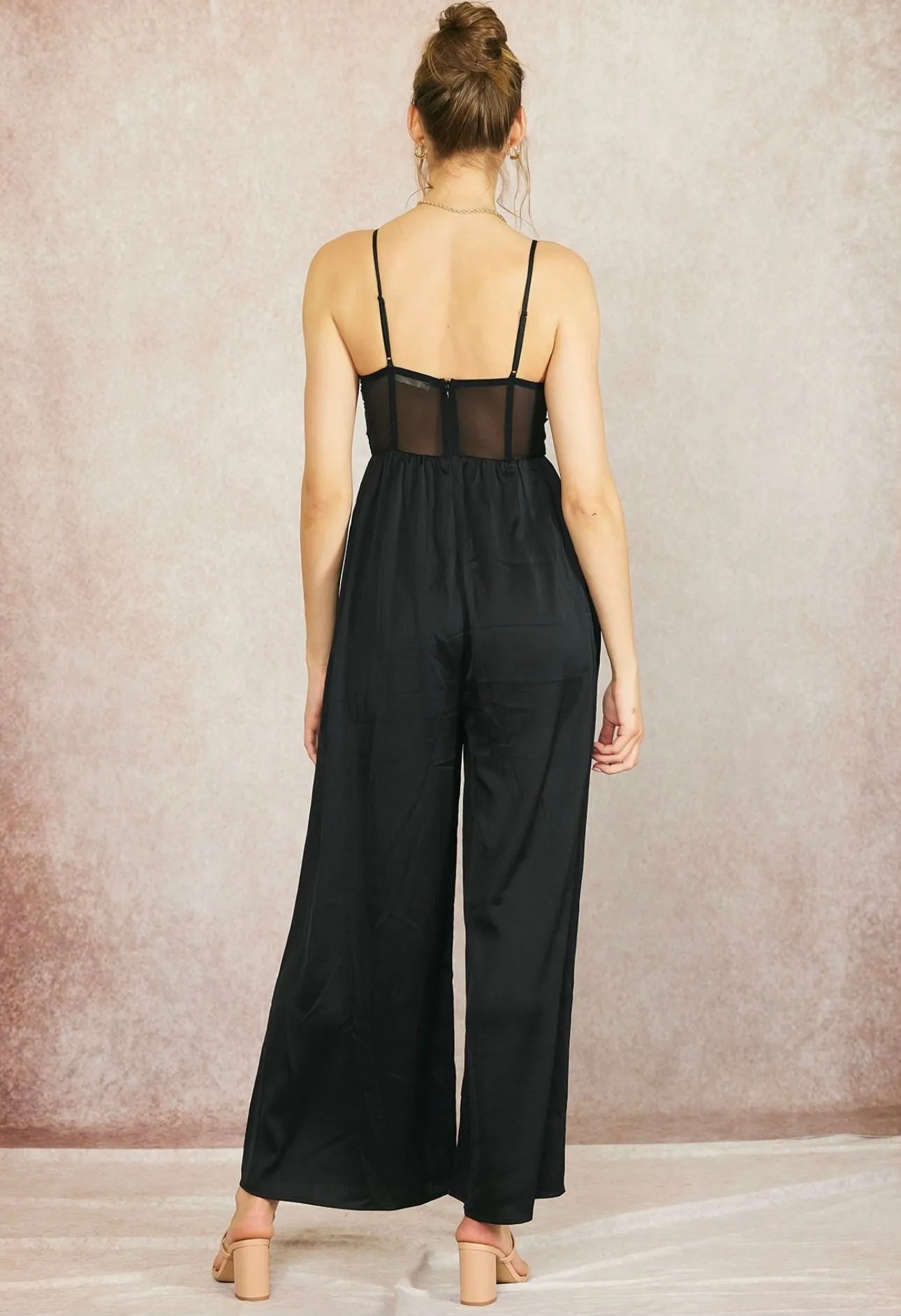 Illa Lace Triangle Jumpsuit