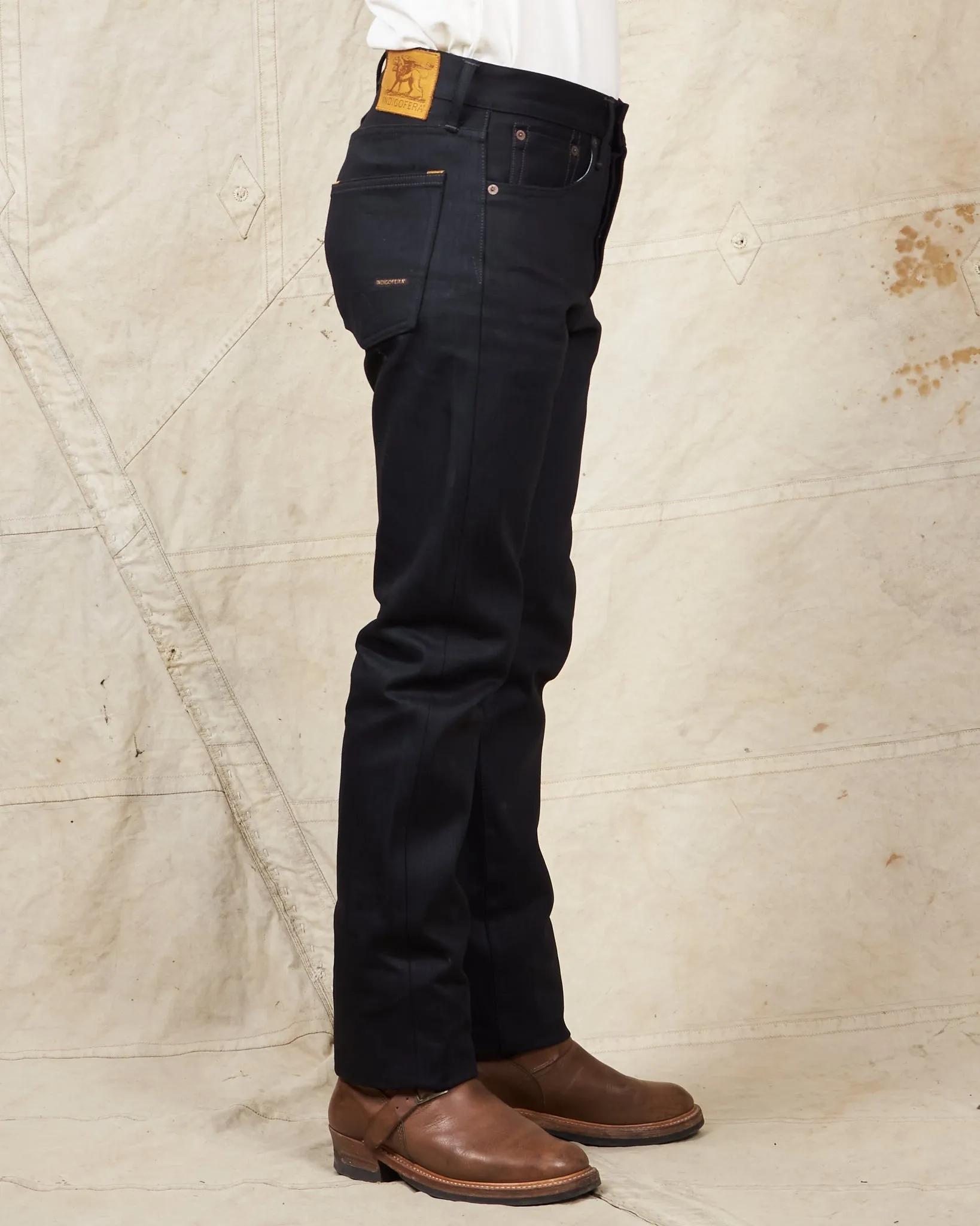Indigofera Buck Jeans Selvedge Gunpowder