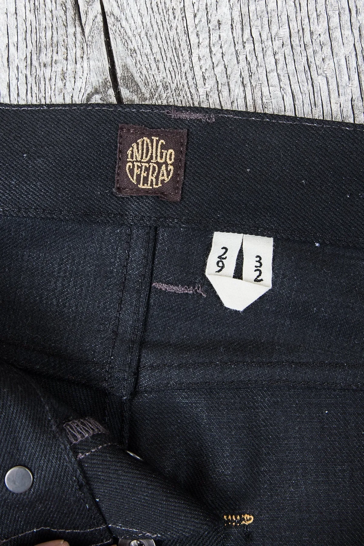 Indigofera Buck Jeans Selvedge Gunpowder