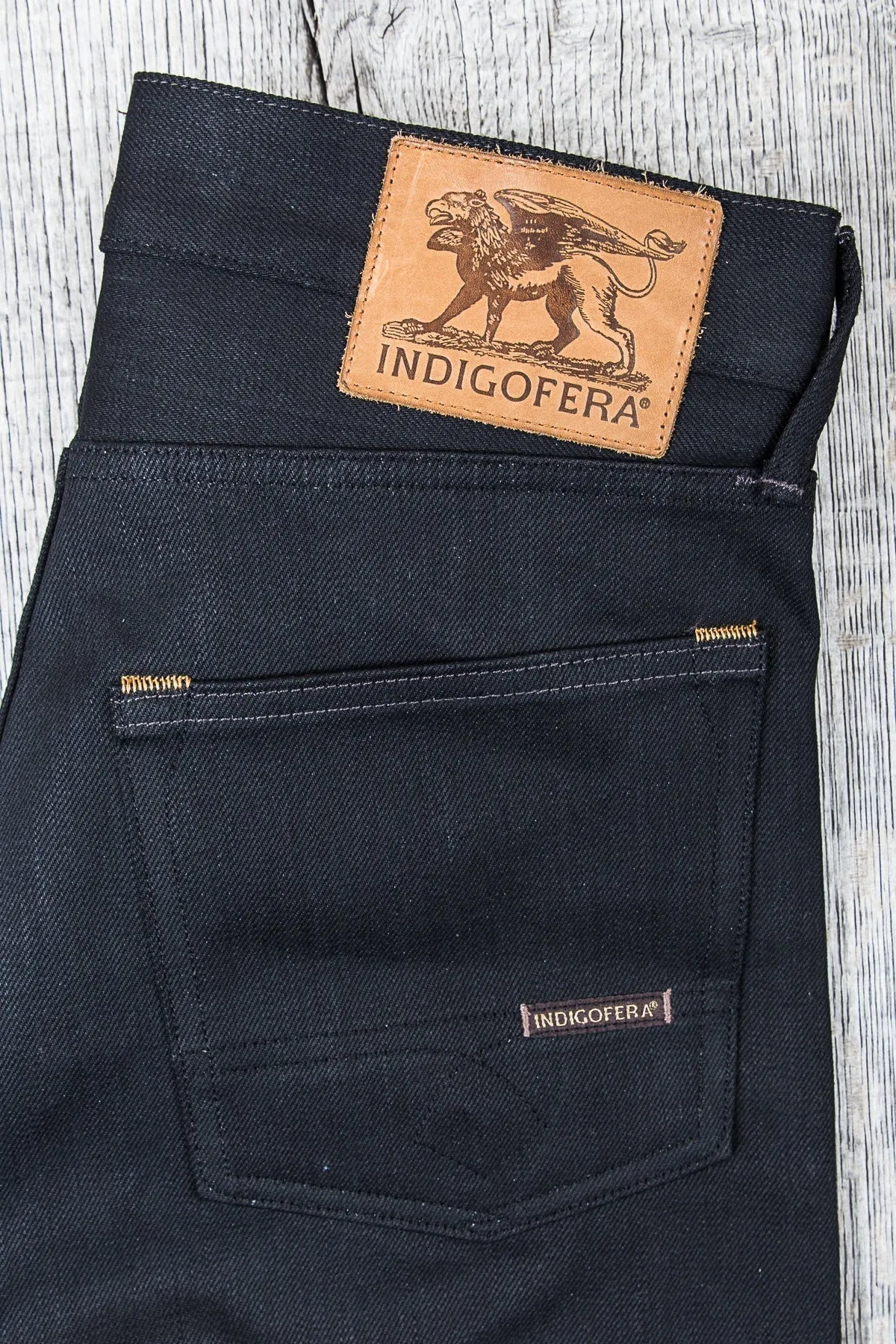 Indigofera Buck Jeans Selvedge Gunpowder