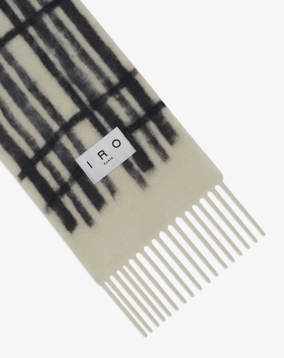 IRO Paris | Tracky Scarf - White/Black