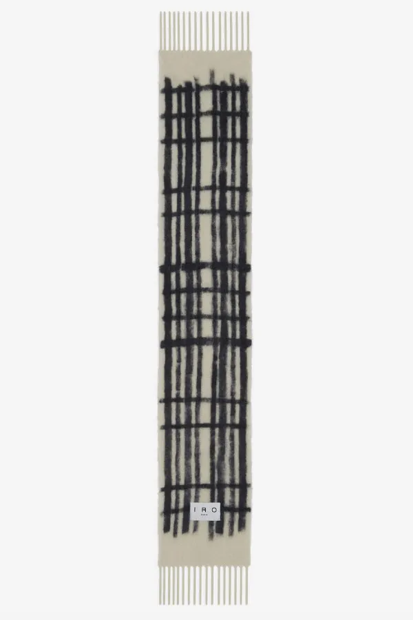 IRO Paris | Tracky Scarf - White/Black
