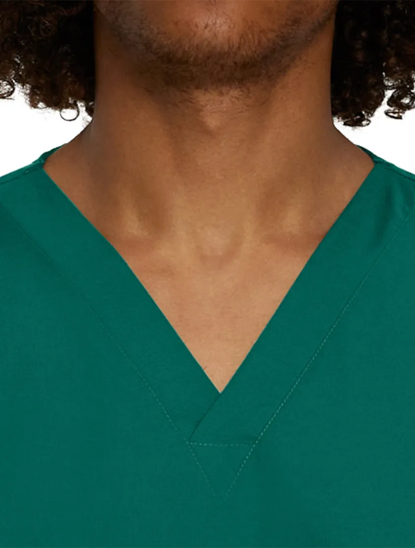 Landau Scrub Zone Unisex No-Pocket V-Neck Scrub Top