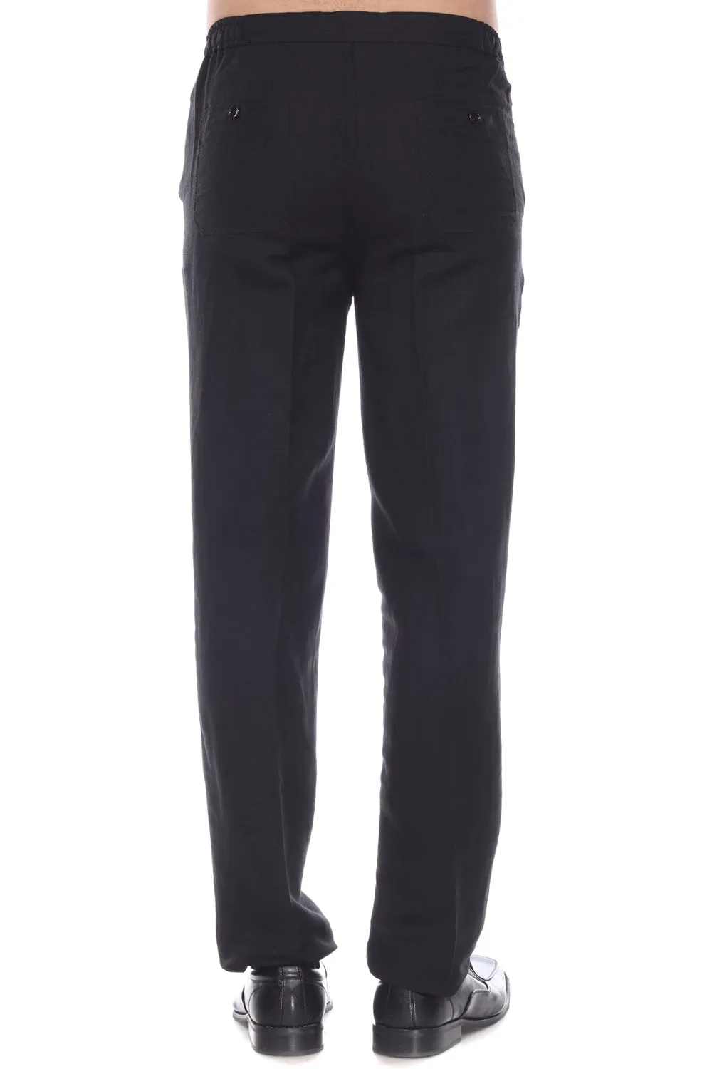 Men's Casual Linen Drawstring  Pants