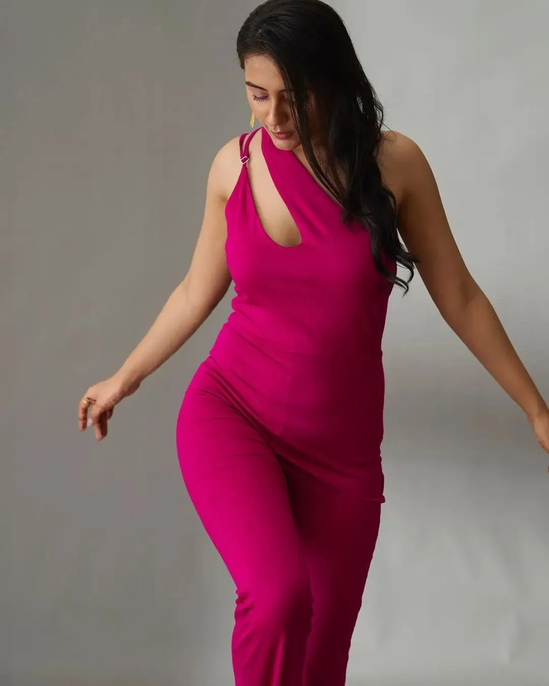 One Shoulder Naila Jumpsuit