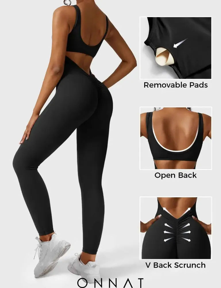 Onnat Lizvette V-Back Jumpsuit