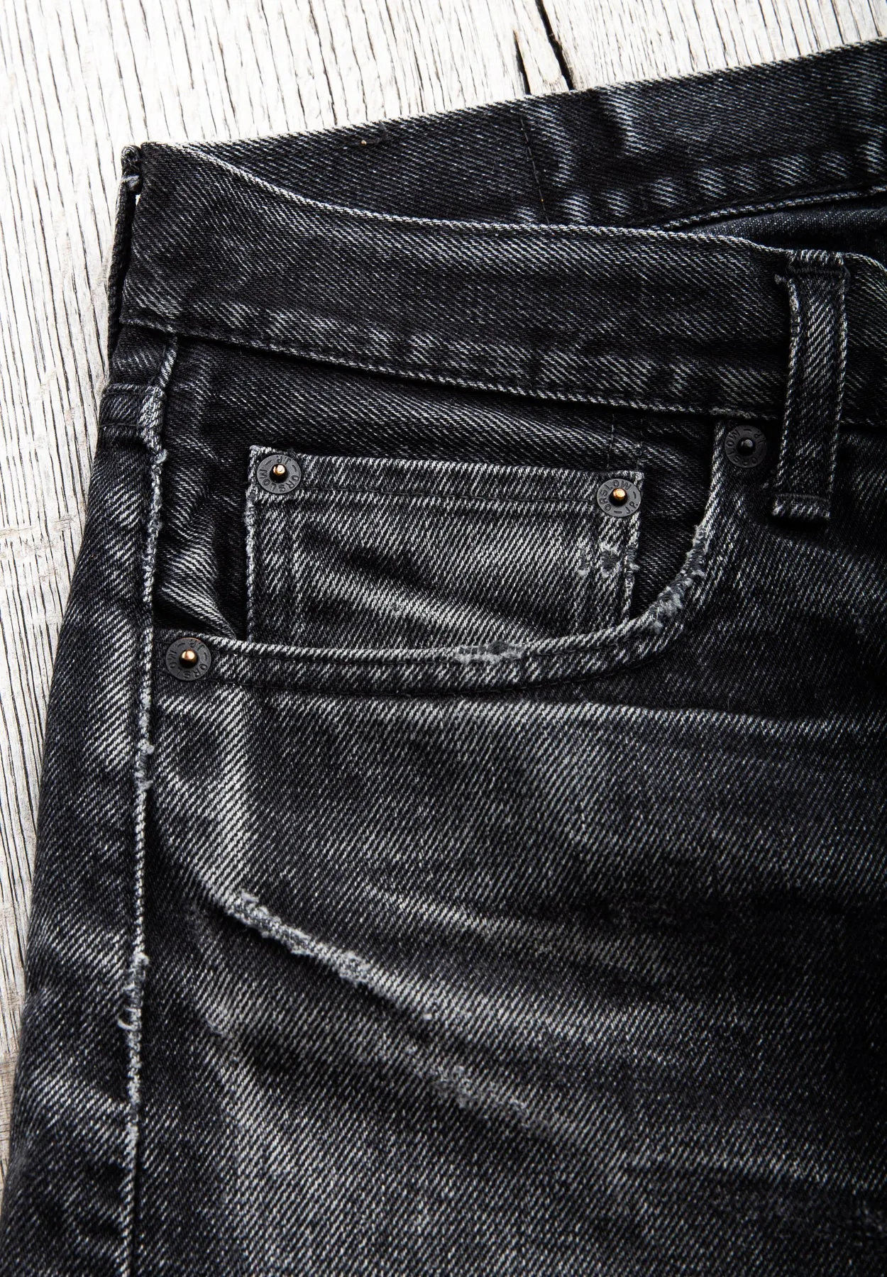 OrSlow 107 Slim Fit Jeans Black