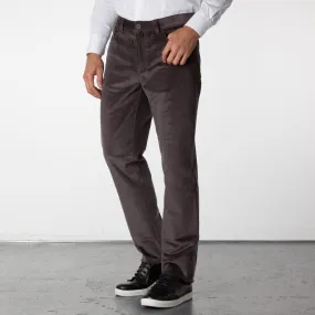Parker 5 Pocket Corduroy Pants - Charcoal