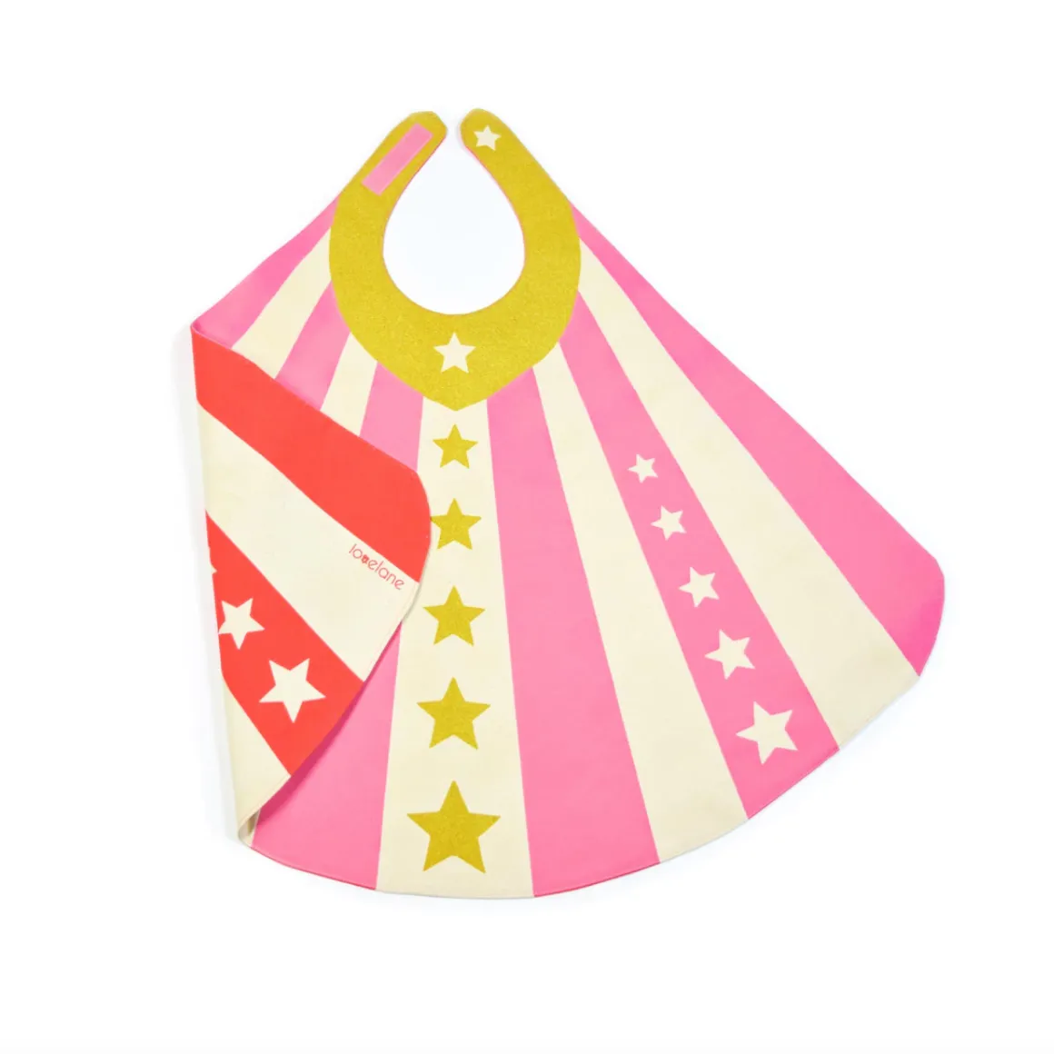 Pink Cape and Hat Hero Set by Lovelane Designs