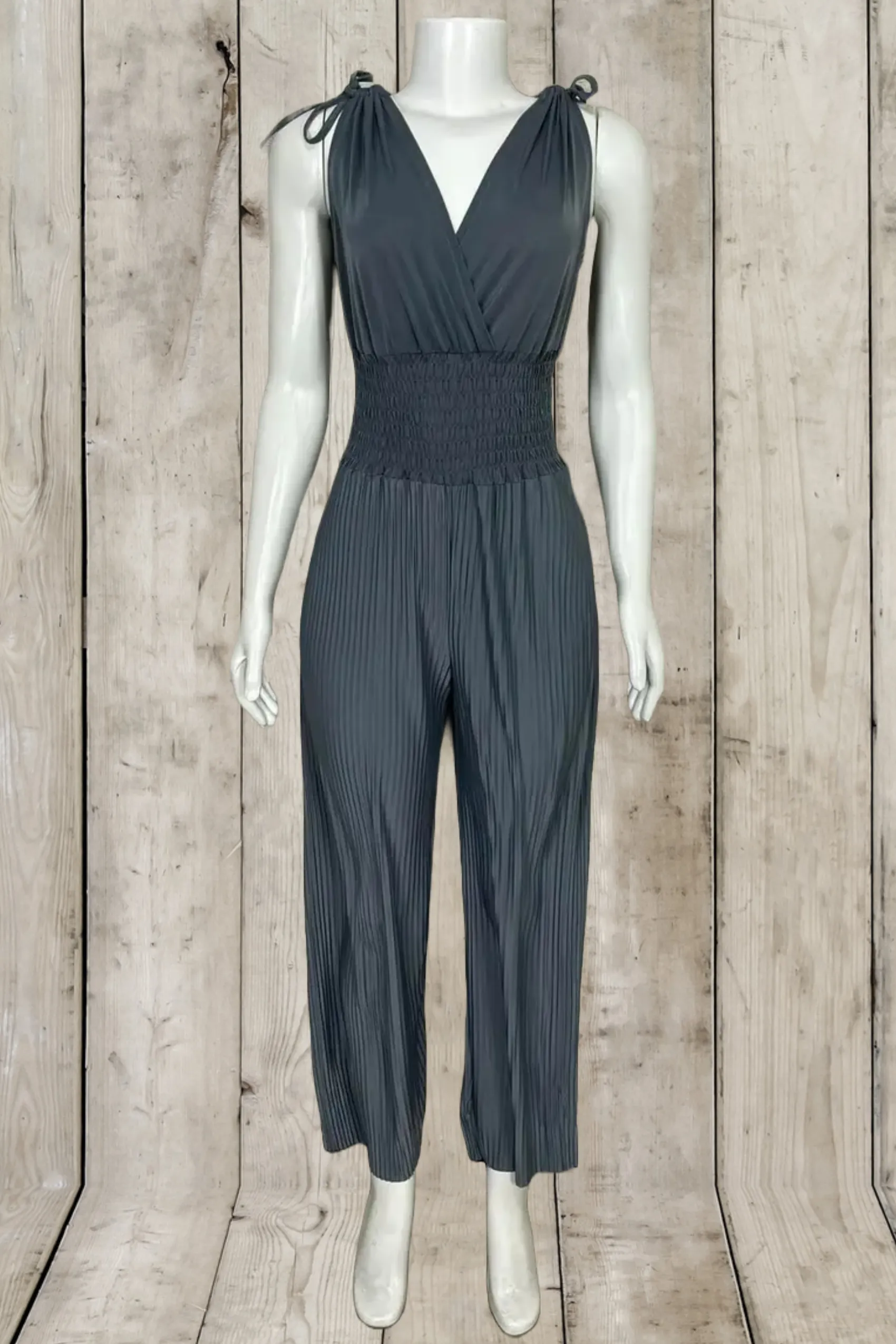 Pleated Jumpsuit