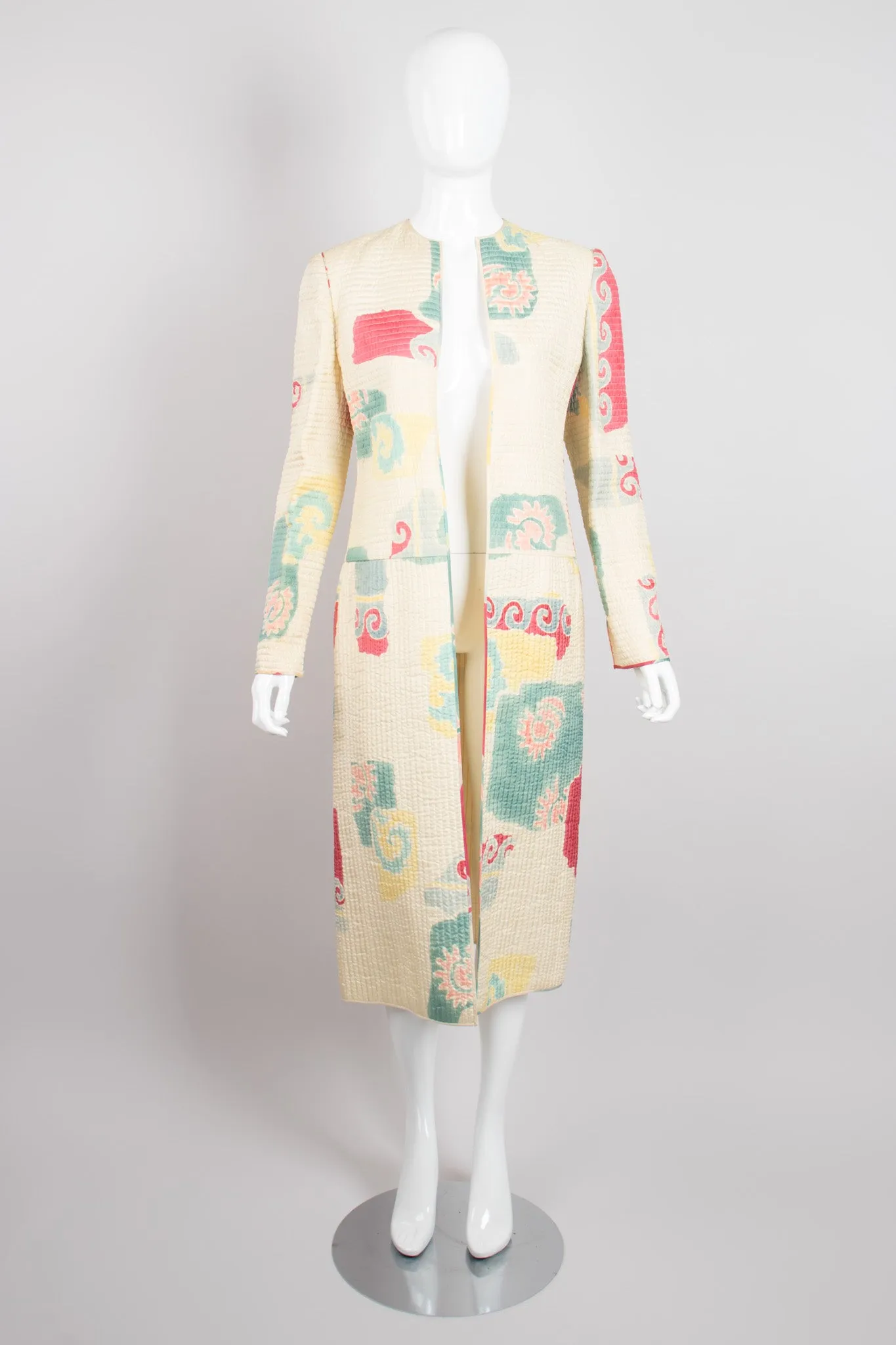 Quilted Folk Art Coat