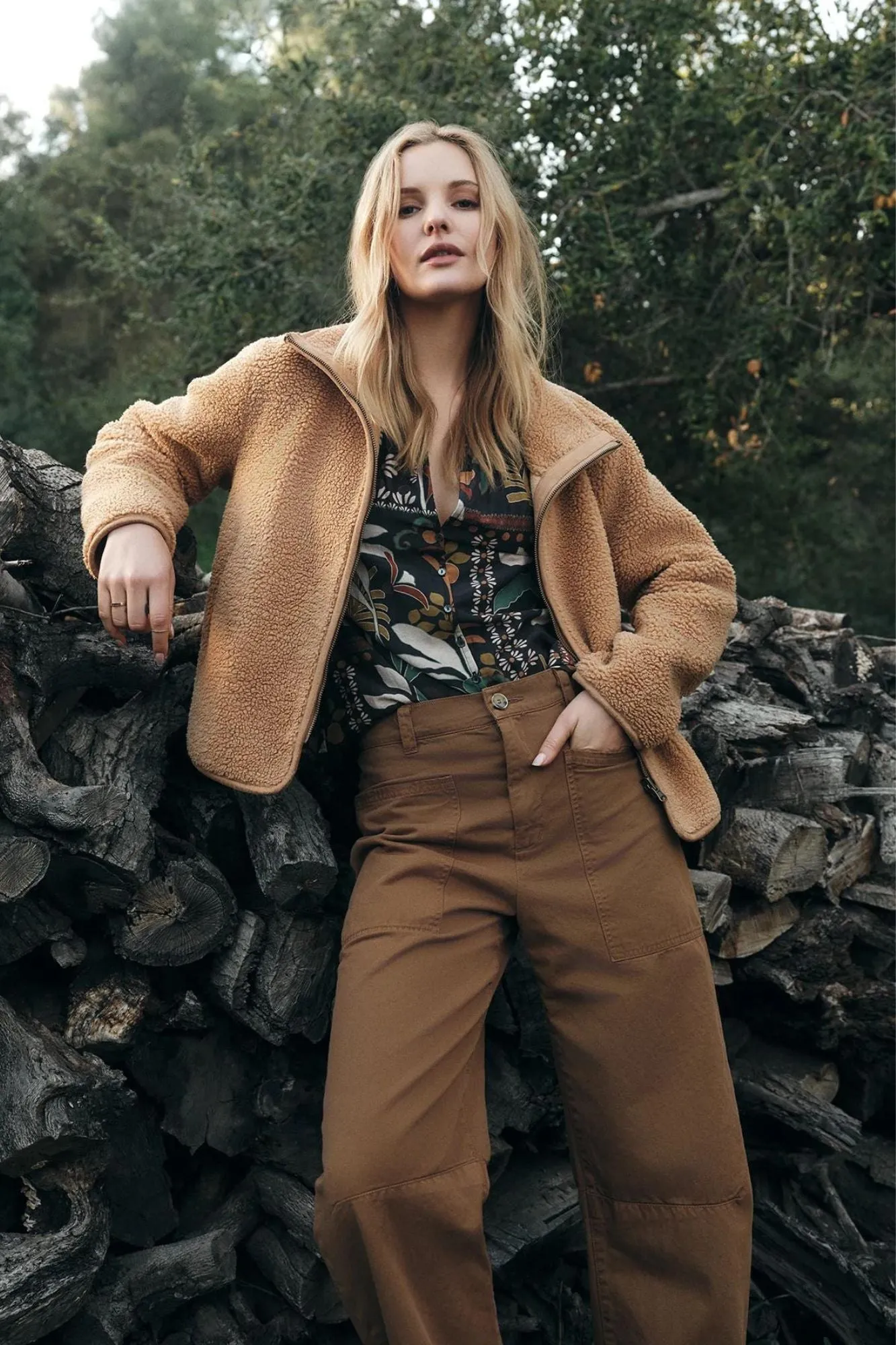 Reba Sherpa Jacket